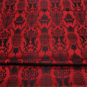 Double Poisson Vintage Classique Commercialisable Stable Bon Marché Tissu Brocart pour Éventail Traditionnel Cadeau <span class=keywords><strong>de</strong></span> Noël Vêtements - Product Image 5