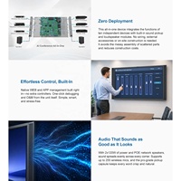 Tableau blanc interactif intelligent 86 pouces 4K LED, écran plat multi-touch tout-en-un, carte mère DZ-3576, stockage 8G+128G, OEM/ODM
