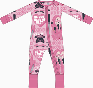 Pakaian Bayi Baru Lahir Grosir RTS untuk Anak Laki-laki dan Perempuan, Pakaian Bayi Bambu Kustom, Romper Bayi Kasual Dua Arah, Piyama Bambu Lengan Panjang untuk Anak-anak - Product Image 3