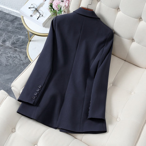 Tamanho grande Double Breasted terno jaqueta Workwear anfitrião carreira <span class=keywords><strong>Blazer</strong></span> Fashionbisou das mulheres - Product Image 5