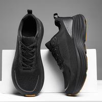 Nouvelles Chaussures Homme Automne Grandes Tailles Pied Large Confortables Semelle Épaisse Respirantes Légères Polyvalentes pour la Marche