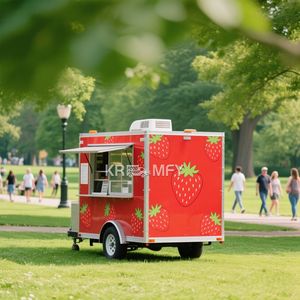 Remolque de Comida Móvil de Acero, Aprobado para Venta Ambulante, Estilo Americano, Venta Caliente 2025 - Product Image 2