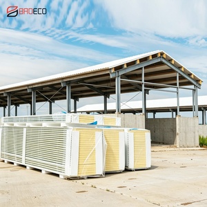 Facile à installer, résistant à <span class=keywords><strong>l</strong></span>'eau, <span class=keywords><strong>isolation</strong></span> thermique, faible coût, panneau sandwich en acier de 0,5 mm, surface en EPS, <span class=keywords><strong>toiture</strong></span> - Product Image 5