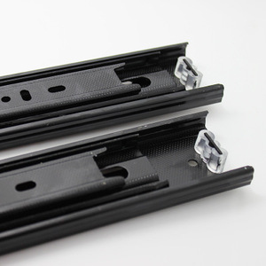 45Mm Chuỗi Đồ Nội Thất Hệ Thống Trượt Đường Ray Ngăn Kéo Đường Sắt Mang Bóng Trượt Ngăn Kéo Mở Rộng Đầy Đủ Bảng Kính Thiên Văn Kênh - Product Image 3