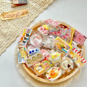 Venta al por mayor: NUEVOS Juguetes Mini Taba, Regalos Kawaii, Squishies Suaves de Animales y Comida, Juguetes Antiestrés para Estudiantes, Oferta Promocional - Product Image 3