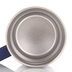 Vaso Térmico Personalizado Reutilizable de Acero Inoxidable de 12 oz con Asa, Taza de Café Aislada al Vacío para Camping con Asa - Product Image 4