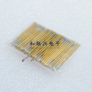 Sonda de Prueba PM75 T2 con Punta de Diamante de Tres Lados, Pin de Resorte de 1.0mm, Orificio de Perforación de 1.4mm, Longitud Total de 28mm, Material Metálico - Product Image 2