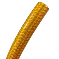 Tuyau d'irrigation agricole flexible à haute pression entièrement tressé en PVC renforcé de fibres