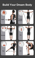 Bandes de résistance avec sangles de cheville pour exercices de fessiers, entraînement des jambes et des hanches, kit d'ancrage de porte pour fitness à domicile