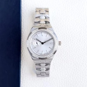 Breathtaking Silver Diamond Bezel White Dial 2026 New Automatic Mechanical Waterproof Luxury Ladies <b>Set</b> Female Lady <b>Watch</b> - Product Image 2