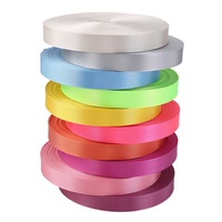 Sangles en sangle tissée imitation nylon colorées de 2,5 cm, anti-explosion, écologiques, résistantes aux UV, durables, pour poignées texturées