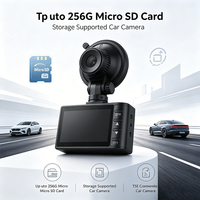 Cámara para Coche VIEVGUARB T5E con Grabación en Bucle, Sensor G, Control por Aplicación, 2K FHD, WiFi, GPS, Pantalla IPS, Cámara Dual, 256G