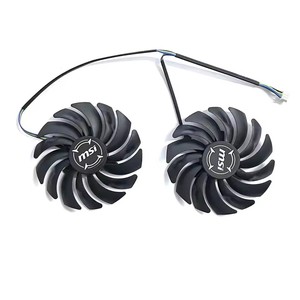 พัดลม GPU 590 <span class=keywords><strong>580</strong></span> <span class=keywords><strong>RX</strong></span> 95มม. PLD10010S12HH 4PIN สำหรับ MSI Radeon Rx590 <span class=keywords><strong>580</strong></span> 570เกราะระบายความร้อนการ์ดกราฟิก - Product Image 5