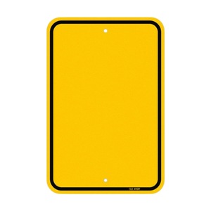 Panneaux Métalliques Personnalisés Lumineux Nocturnes en Aluminium Vierge pour Signalisation d'Avertissement, Gravure et Sérigraphie pour Panneaux Publicitaires - Product Image 5