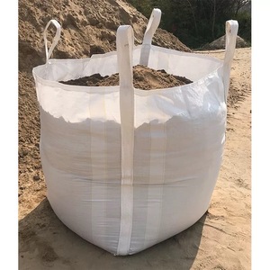 Chất lượng tốt nhất 5:1 an toàn yếu tố Jumbo túi PP dệt 500kg/<span class=keywords><strong>1000kg</strong></span> số lượng lớn <span class=keywords><strong>fibc</strong></span> giá tốt thoáng khí hình ống tấn túi lớn - Product Image 4