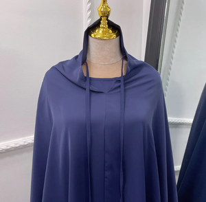 <span class=keywords><strong>L</strong></span>-32 Longues Robes Modestes Musulmanes Vêtements Islamiques Arabes pour Hijab Abaya Robe de Prière Dubaï Ensemble 2 Pièces Respirant - Product Image 5