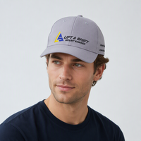 Casquette de baseball promotionnelle personnalisée à logo, 6 panneaux structurés en coton, pour événements et cadeaux – Vente en gros à prix abordable