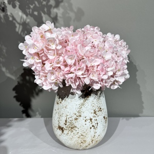 Ramo de flores de hortensia artificiales de alta calidad para centros de mesa de boda decoración de flores - Product Image 2