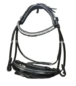 All Purpose Equestrian Dressage Leather Horse Riding & Horse Jumping Event Bridle