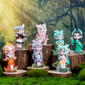 Figurines Yu Mo Craft Mountain And Sea Spirit Blind Box, pour filles de 8 à 13 ans, objets de collection, décoration de la maison, cadeau - Product Image 1