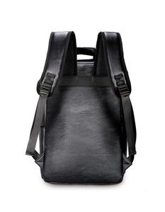 Custom logo School Mens <strong>Brown</strong> Leather <strong>Backpack</strong> - Product Image 6