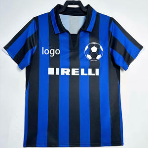 Venta al por Mayor de Fábrica, Camisetas de Fútbol Nuevas 25/26, Uniformes de Fútbol Clásicos Vintage/Retro del Inter de Milán, Camisetas Polo para Hombre, Playeras - Product Image 1
