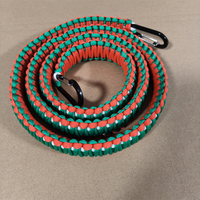 Sangle en corde d'aluminium de haute qualité pour cheval, 5 pieds, écologique, imperméable, colorée, tissée à la main, double couche, séchage rapide