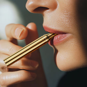 Inhalador de Aromaterapia de Acero Inoxidable con Aroma a Fruta y Aceite, para Aliviar las Náuseas, Dejar de Fumar, con Colgante - Product Image 4