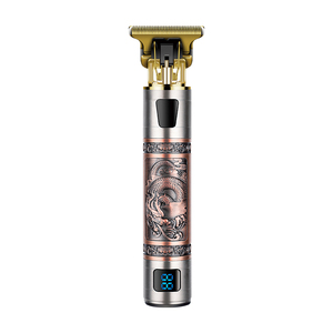 LCD digital Wiederauf ladbarer Haars ch neider <span class=keywords><strong>Magic</strong></span> Metal Hair Elektro rasierer Herren Stahl kopf Rasiermesser <span class=keywords><strong>Trimmer</strong></span> geeignet für Friseurladen - Product Image 2