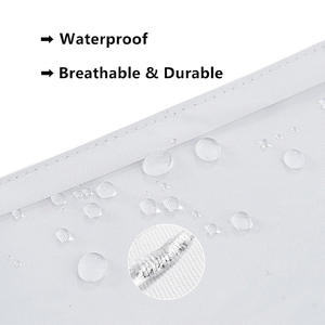 DaiRui impreso Oxford tela exterior cortina impermeable protección solar Blackout acabado Gazebo cortina al por mayor personalizable - Product Image 4