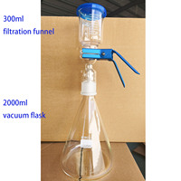 Tête de filtre en verre Tiandi Lab 60 mm avec sortie filetée GL14, pour appareil de filtration sous vide
