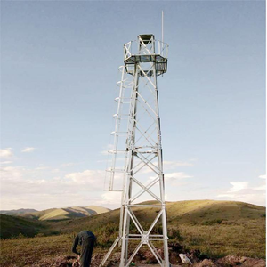 Feuerverzinkter Q235/Q345 Stahl Satelliten-TV-Übertragungs-Monopolantennenmast mit 10-80m Höhe und Stahlüberwachung - Product Image 4