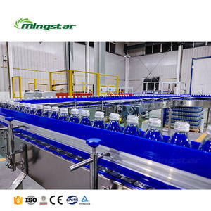 ماكينة ملء وتغطية وتعبئة وتعبئة وتغليف خط تعبئة زجاجات الحيوانات الأليفة ، خط إنتاج مياه الشرب - Product Image 4