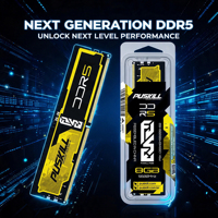 Pabrik PUSKILL Grosir OEM Memori DDR5 UDIMM 32GB 6000MHz PC5-48000 RAM Desktop ECC Performa Tinggi RAM DDR5