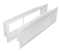 Nouveau produit : Diffuseur d'air linéaire carré en aluminium détachable à 0 degré avec design durable et réglable pour système CVC