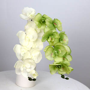 Flores de Orquídea Phalaenopsis de Seda de Lujo con <span class=keywords><strong>8</strong></span> Cabezas, Tacto Real, para Decoración de Bodas, Flor de Orquídea Artificial - Product Image 4