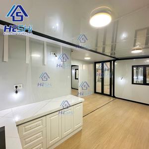 Maison préfabriquée mobile de sécurité, conteneur extensible de 20 pieds, 30 pieds, 40 pieds, bâtiment préfabriqué, maison, salle de bain, casa portable - Product Image 3