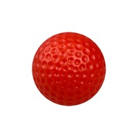 Balles de golf d'entraînement en mousse creuse sans couture 41 mm, souples et durables, pour l'intérieur et l'extérieur, avec logo personnalisé, vente en gros