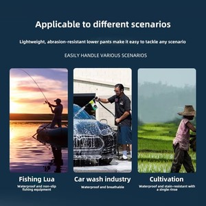 TOPIND Combinaison de pêche imperméable en nylon durable de haute qualité, grandes tailles, pantalon-bottes tendance pour la chasse et le camping - Product Image 6