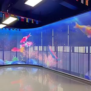 Pantalla LED Transparente Flexible P10.4, Pantalla LED Ultrafina con Película Autoadhesiva para Escaparates y Eventos Pop-up - Product Image 1