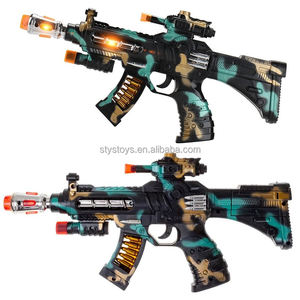 A batteria otto tono musicale mitragliatrice speciale pistola giocattolo mitragliatrice mitragliatrice con luci e suono ragazzo giocattolo - Product Image 1