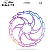 IIIPRO — disque creux coloré Super léger 160/180/203MM, pour vtt, route, Six clous, Rotor en arc-en-ciel