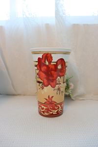 Jarrón de Cerámica Occidental con Diseño Floral, en Oferta, con Caja de Regalo - Product Image 3