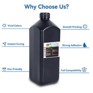 <span class=keywords><strong>Encre</strong></span> d'<span class=keywords><strong>imprimante</strong></span> UV couleur compatible INK-POWER 1000ML, flacon souple/rigide, recharge pour têtes d'impression Epson Dx5 Dx6 Dx7 Dx10 Xp600 Tx800 - Product Image 4