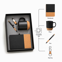 Coffret Cadeau Personnalisé OEM en Bois avec Plateau en Polyuréthane et Mug, Idéal pour Cadeaux d'Affaires, Finition UV et Sérigraphie