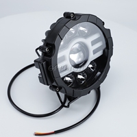 Accessoires de voiture de 7 pouces, projecteur de 7 pouces, 45W, feux de route et de croisement, lampe de travail ronde à LED pour voiture 4x4, vente en gros