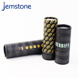 Emballage en tube pour flacon d'huile parfumée en carton cosmétique recyclé, impression quadricolore - Product Image 4