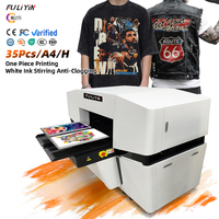 Imprimante DTG automatique Colorsun A4 pour T-shirts, 2 têtes I3200, encre à base d'eau, 4800 DPI, garantie 1 an, sans bordure