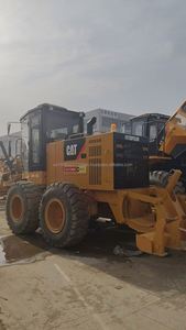 Used Caterpillar Backhoe Loader CAT140 Grader <b>Wheel</b>-Moving with Original Engine and Pump 4 Ton Rated Load 75 KW Power - Product Image 3