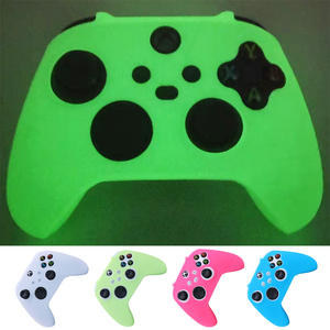 Phát sáng trong bóng tối mềm Silicone trường hợp đối với P4/ps5/Xbox một S / Xbox loạt S x Controle Gamepad phím điều khiển trường hợp bìa điều khiển da - Product Image 2